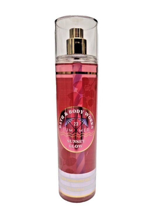 Bath & Body Works Other - Bath & Body Works Sunset Glow Fine Fragrance Mist Body Splash Cherry Seltzer New